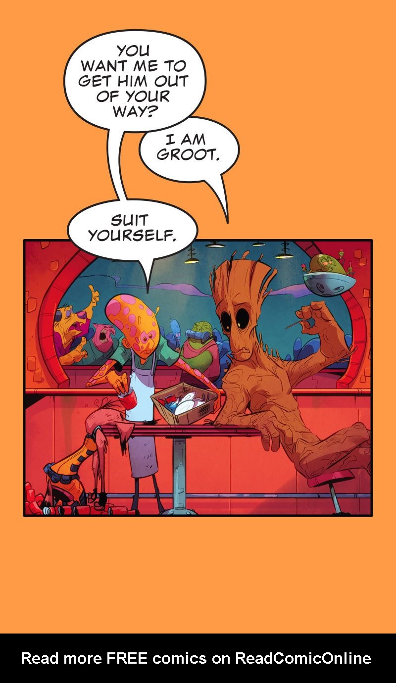 Read online Rocket Raccoon & Groot: Tall Tails Infinity Comic comic -  Issue #11 - 44