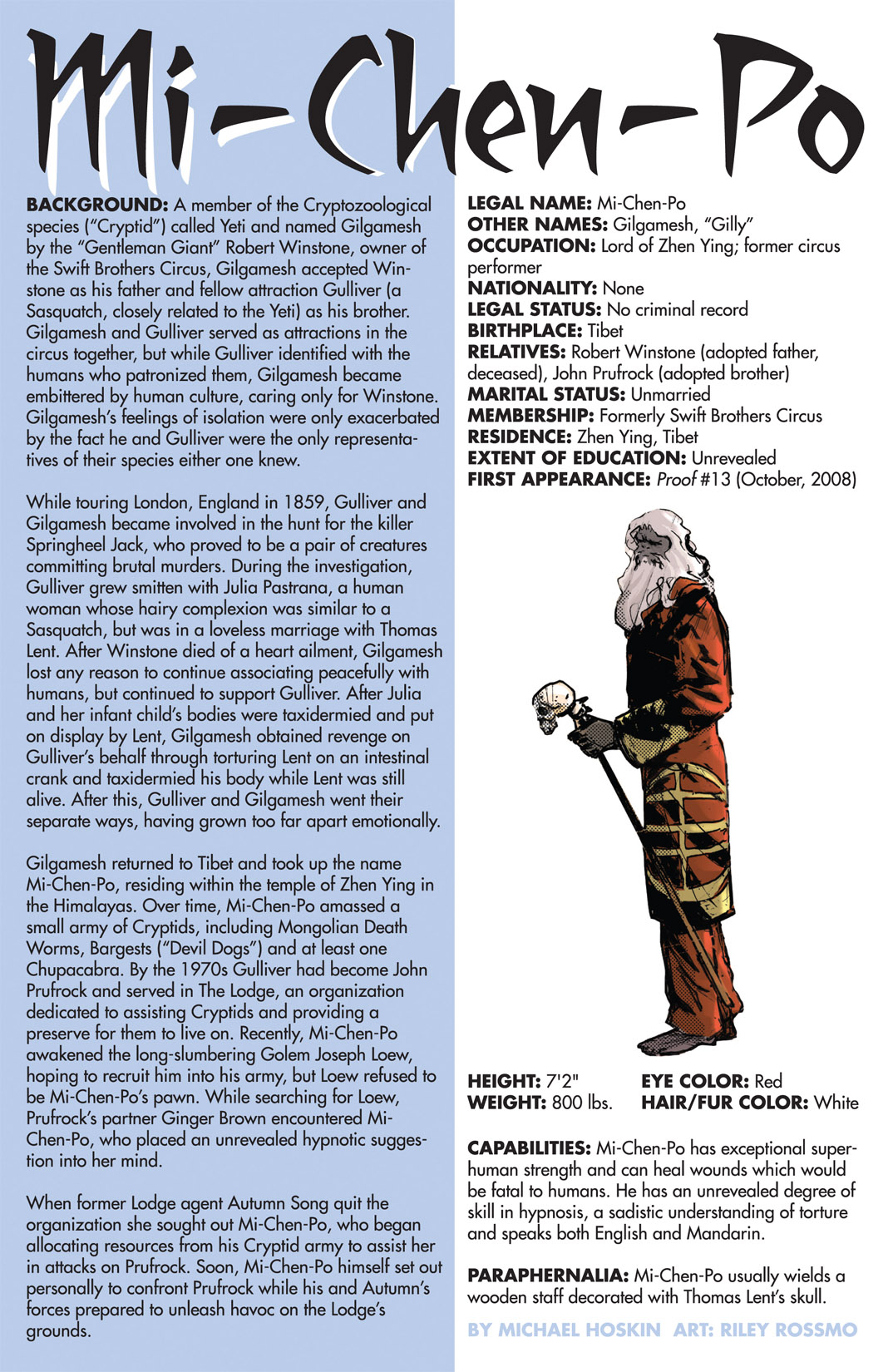 Read online Proof: Endangered comic -  Issue #4 - 23