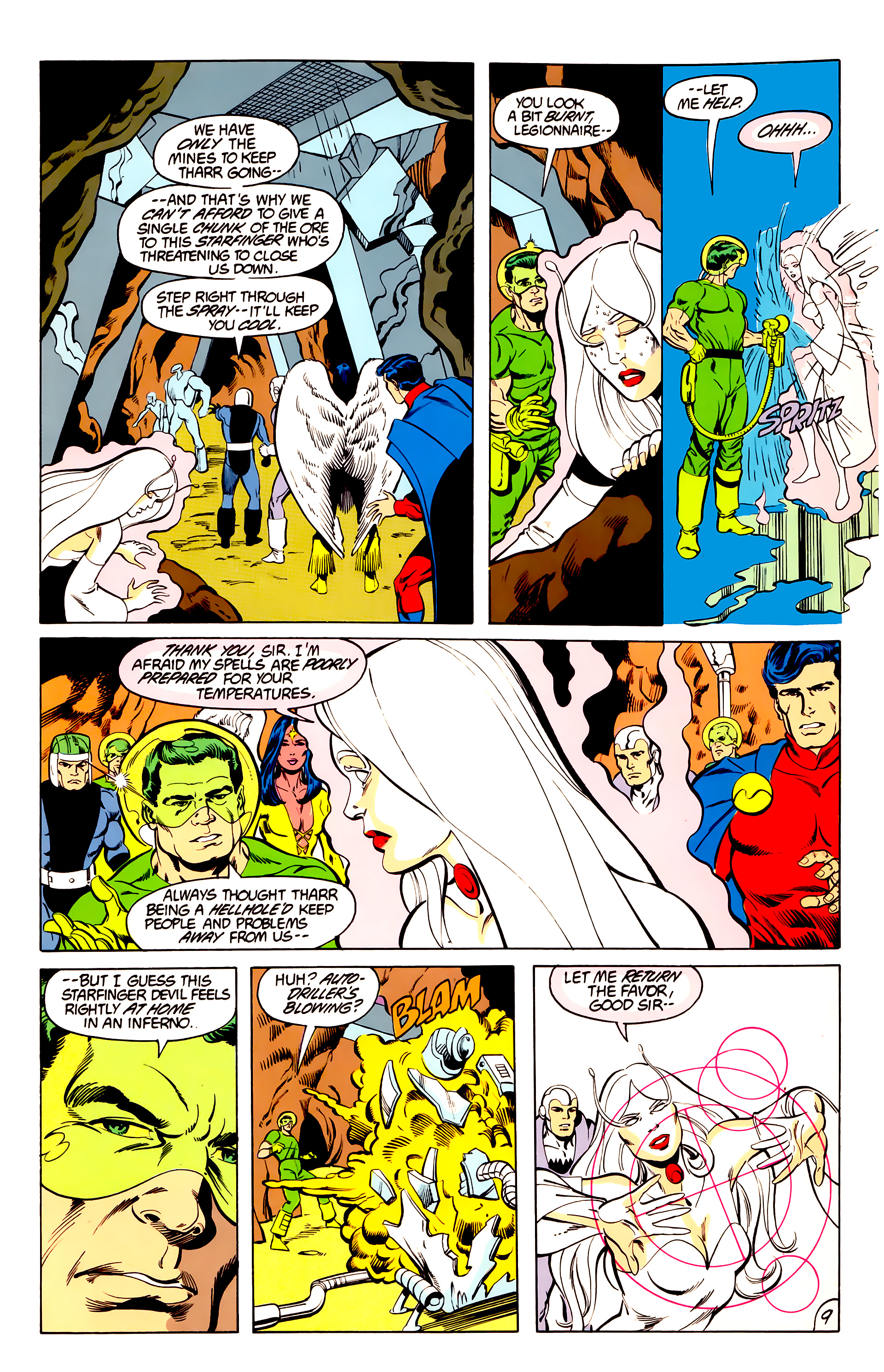 Read online Legion of Super-Heroes (1984) comic -  Issue #40 - 10