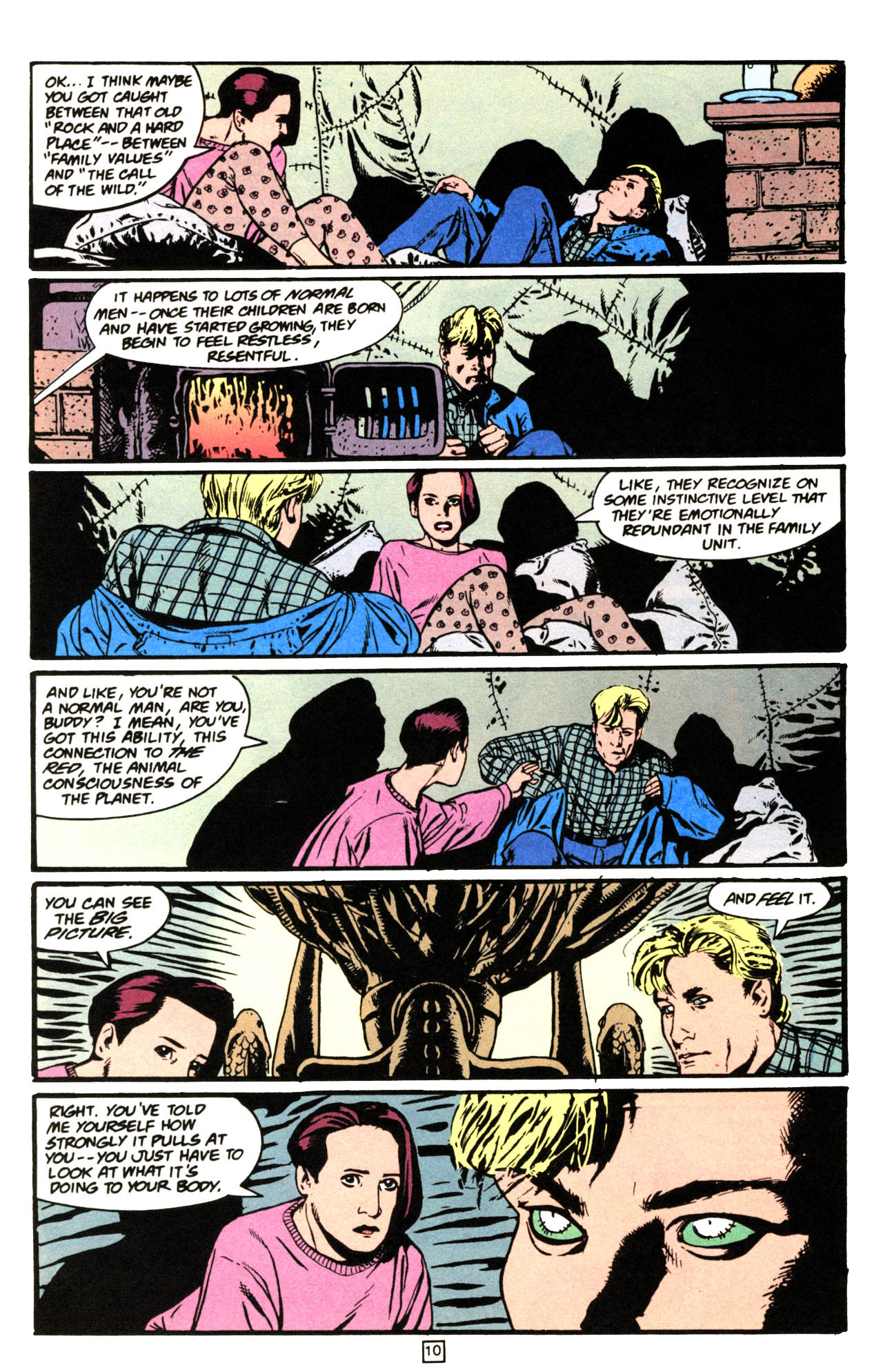 Read online Animal Man (1988) comic -  Issue #70 - 11