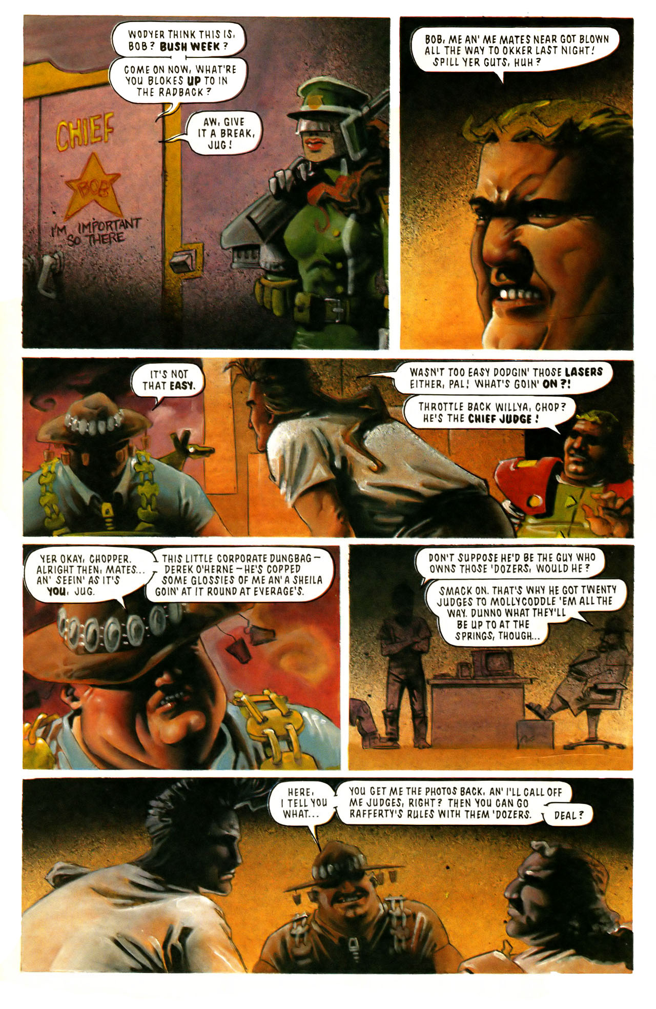 Read online Judge Dredd: The Megazine comic -  Issue #4 - 36
