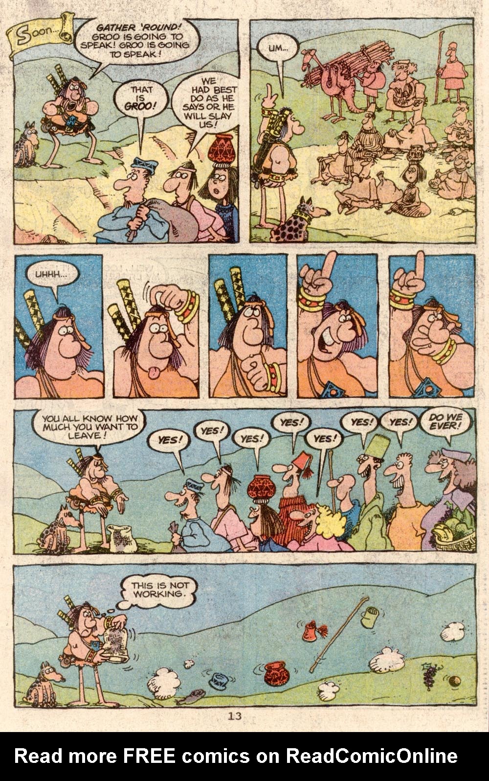 Read online Sergio Aragonés Groo the Wanderer comic -  Issue #66 - 9