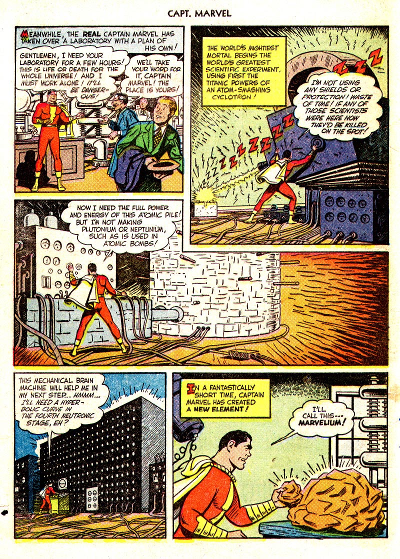 Read online Captain Marvel Adventures comic -  Issue #100 - 44