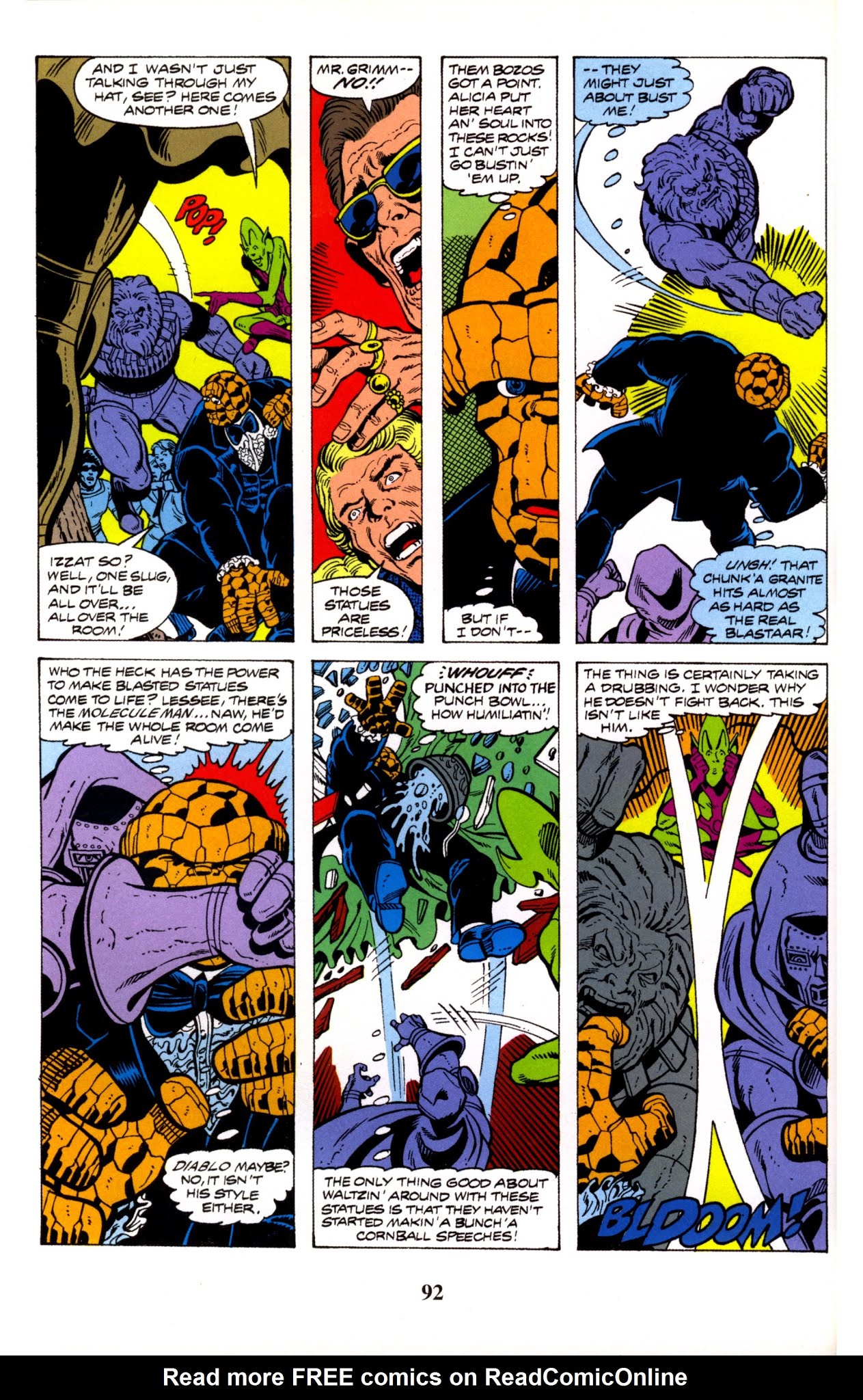 Read online Fantastic Four Visionaries: George Perez comic -  Issue # TPB 2 (Part 1) - 91