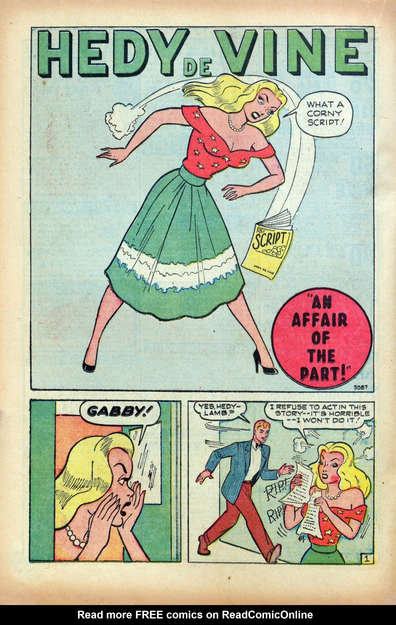 Read online Hedy De Vine Comics comic -  Issue #33 - 28