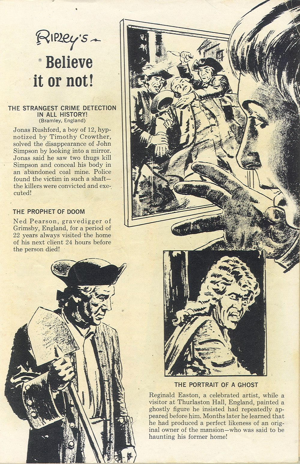 Read online Ripley's Believe it or Not! (1965) comic -  Issue #8 - 35