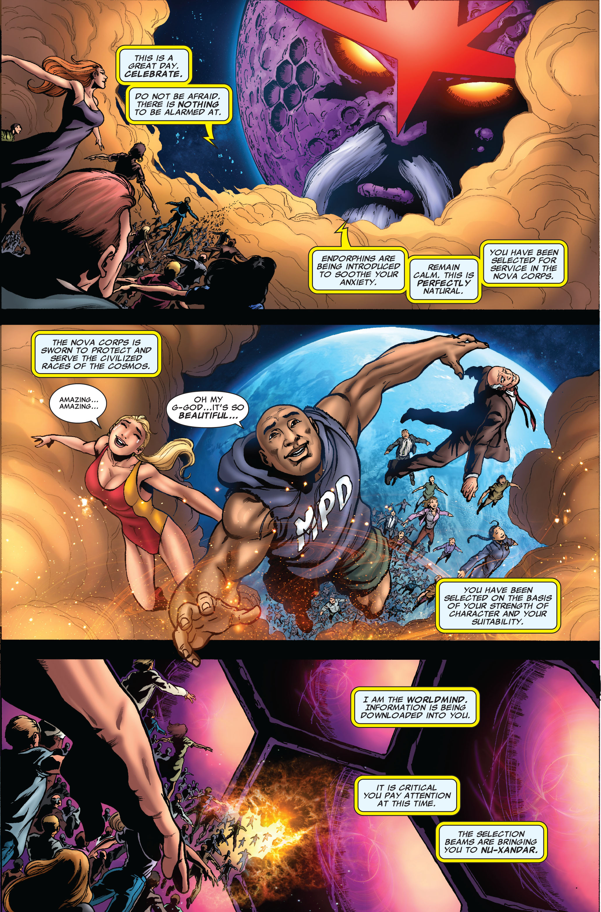 Read online Nova (2007) comic -  Issue #22 - 9