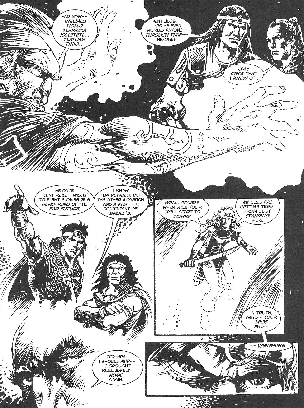 Read online The Savage Sword Of Conan comic -  Issue #226 - 29