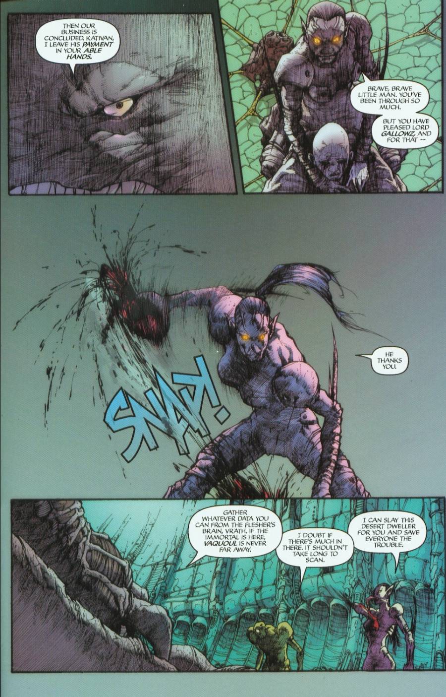 Read online Mutant Earth / Realm of the Claw (flipbook) comic -  Issue #1 - 21