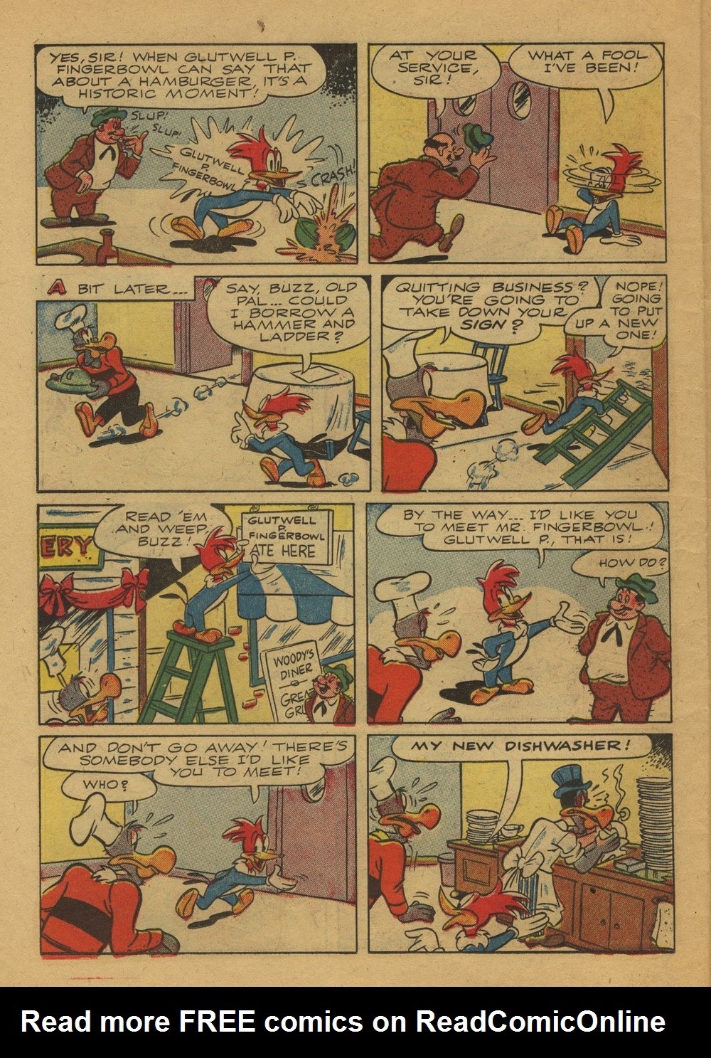 Read online Walter Lantz Woody Woodpecker (1952) comic -  Issue #23 - 26
