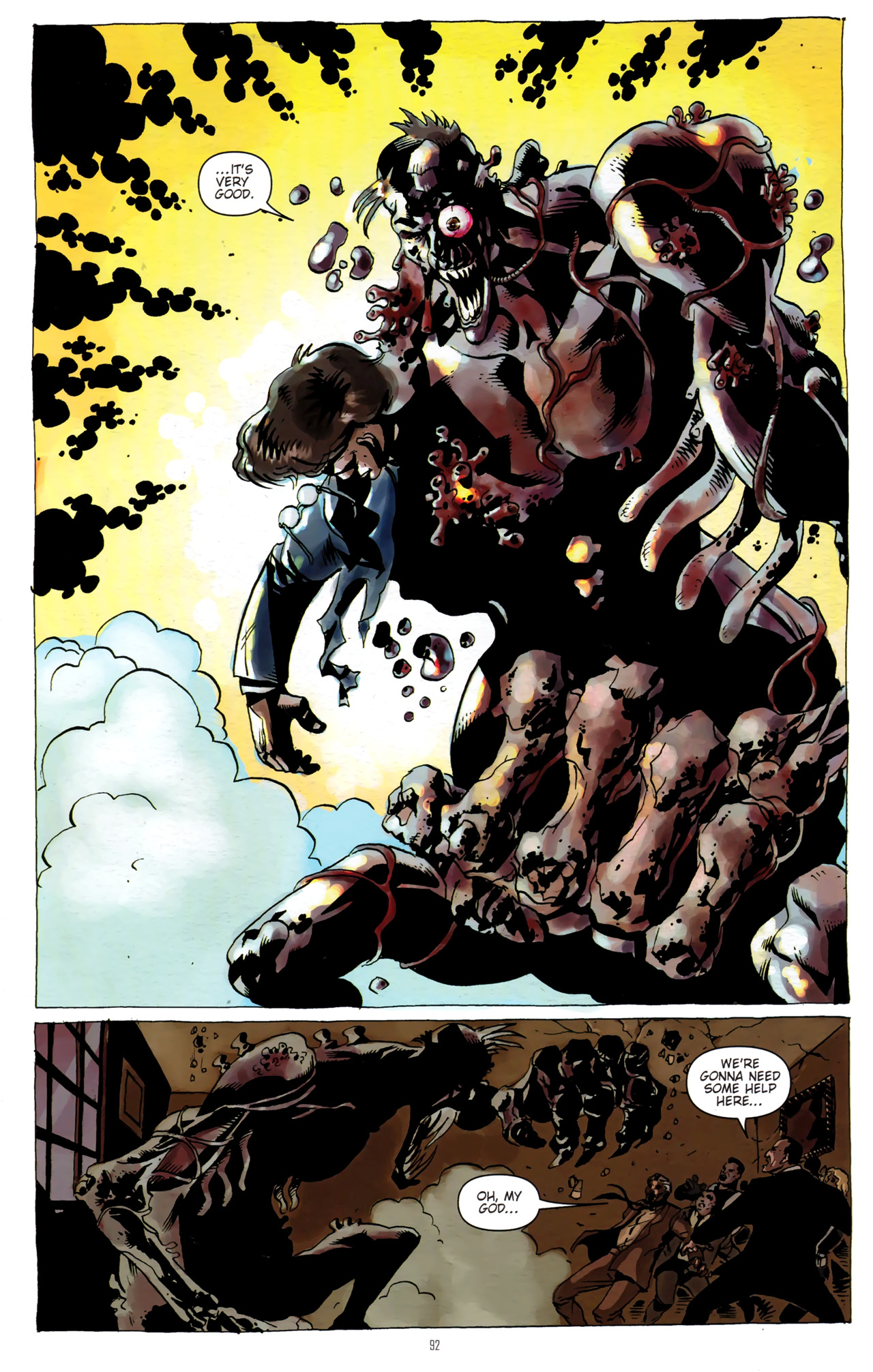 Read online CVO : Covert Vampiric Operations -- 100-Page Spectacular comic -  Issue # TPB - 93