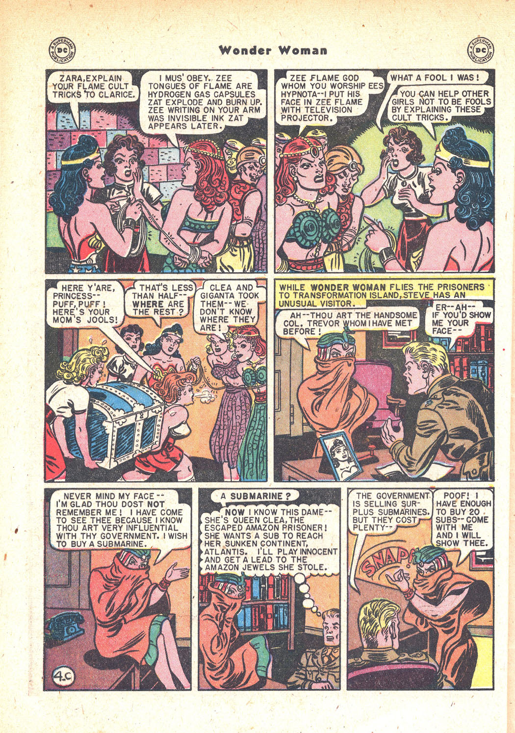 Read online Wonder Woman (1942) comic -  Issue #28 - 40
