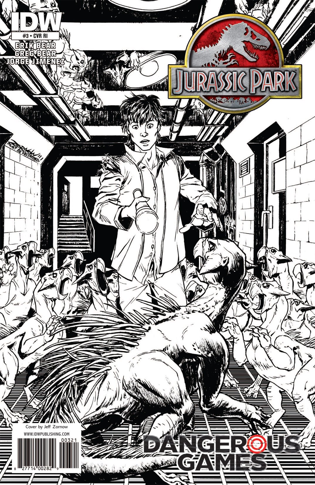 Read online Jurassic Park: Dangerous Games comic -  Issue #3 - 2