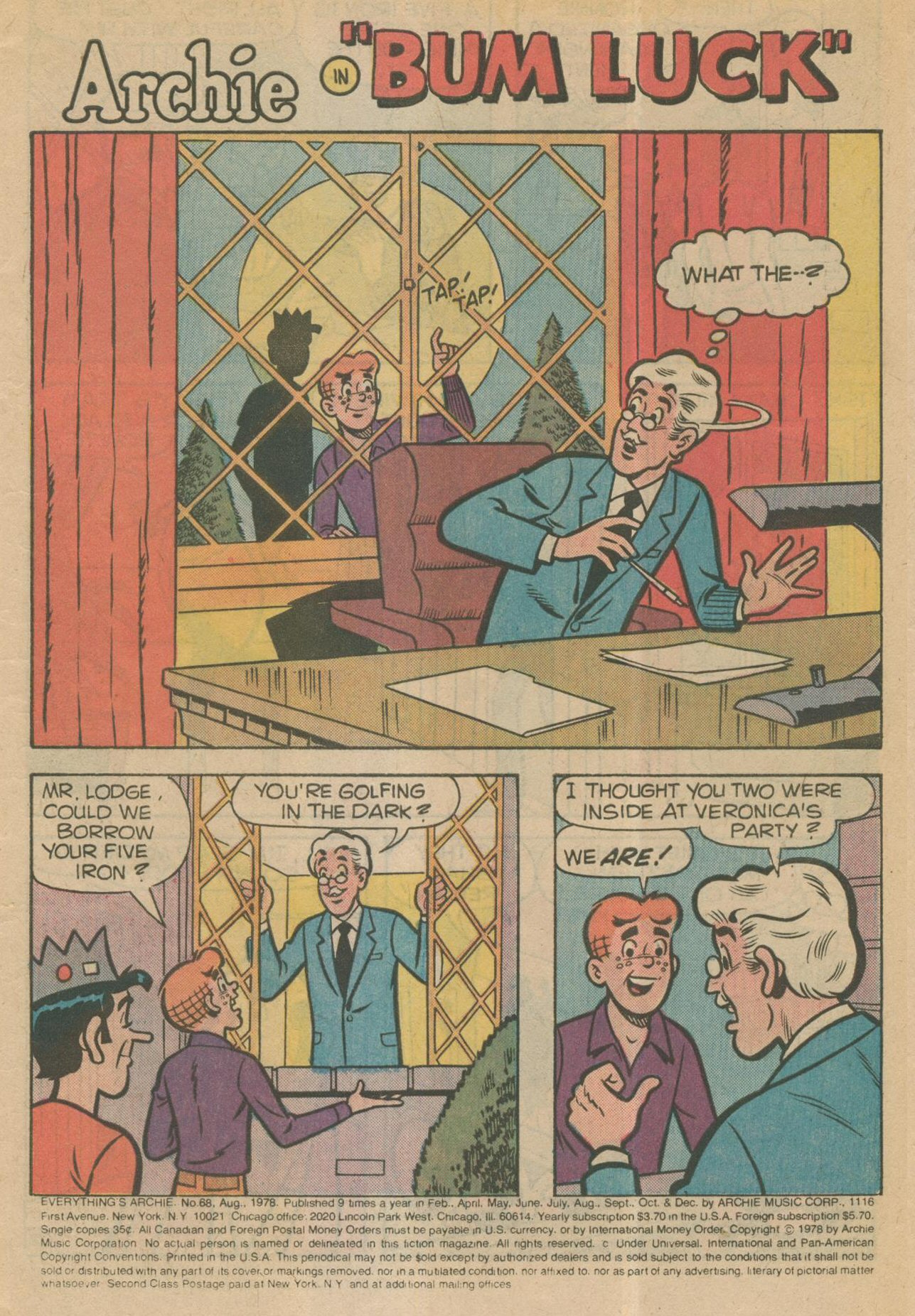 Read online Everything's Archie comic -  Issue #68 - 3
