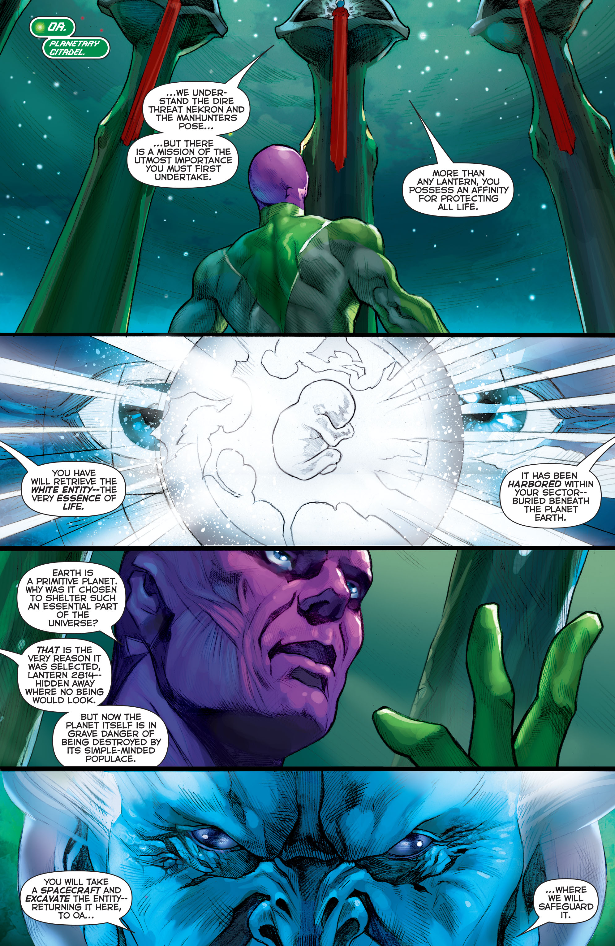 Read online Flashpoint: Abin Sur - The Green Lantern comic -  Issue #1 - 13