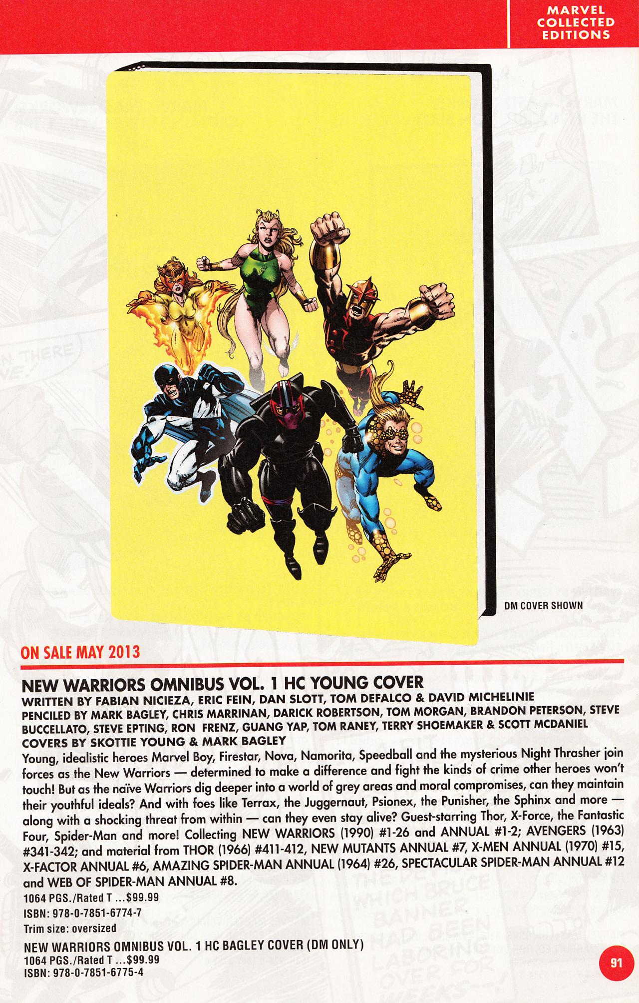 Read online Marvel Previews comic -  Issue #5 - 91