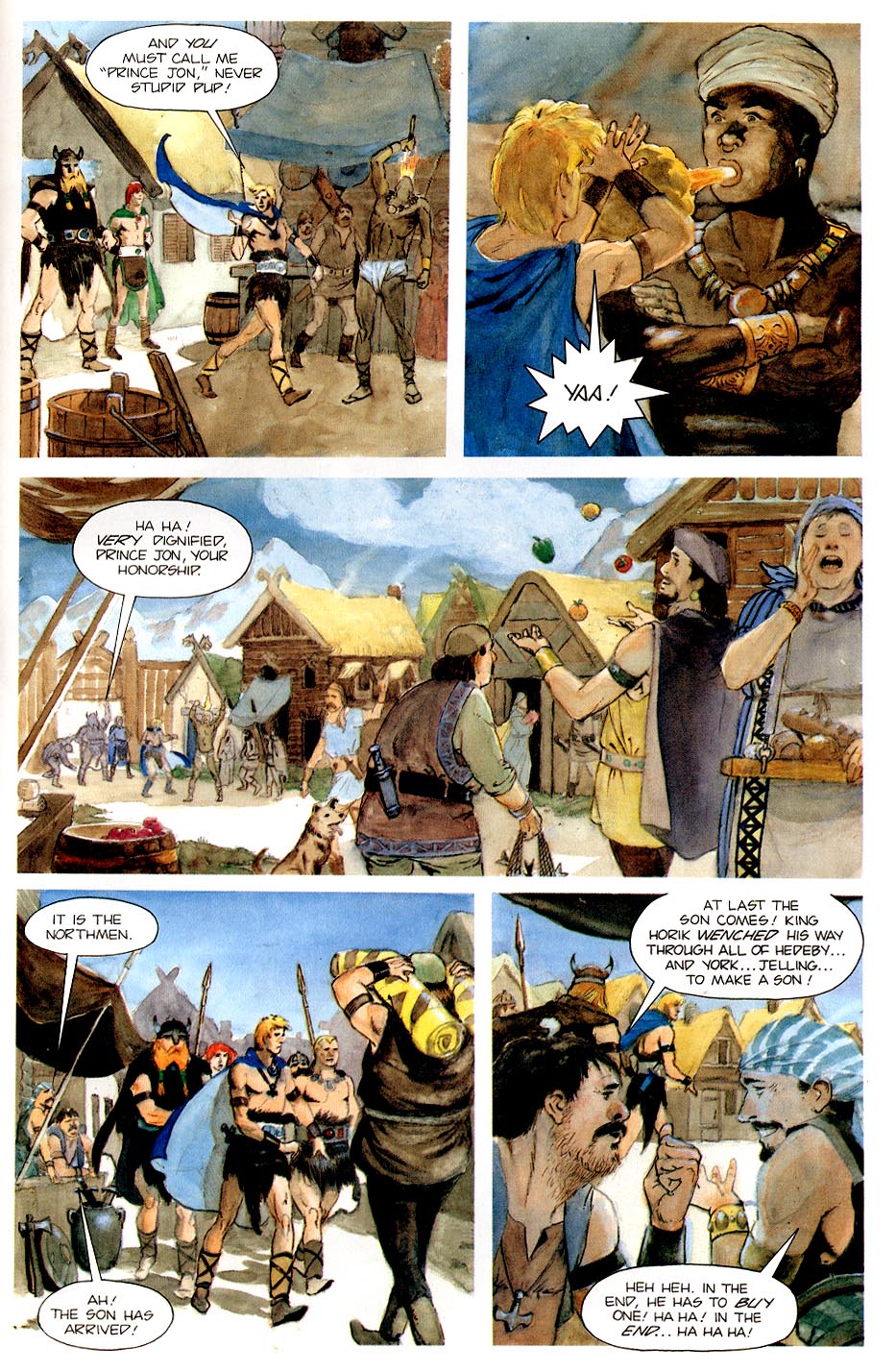 Read online Viking Glory: The Viking Prince comic -  Issue # TPB - 25