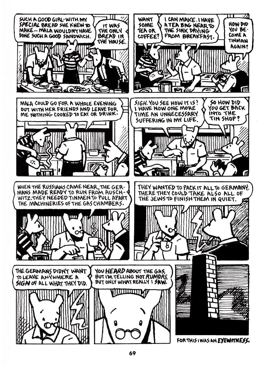 Read online Maus: A Survivor's Tale comic -  Issue # TPB 2 - 65