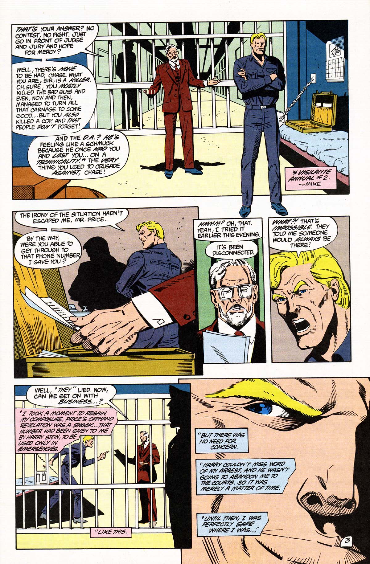 Read online Vigilante (1983) comic -  Issue #46 - 5