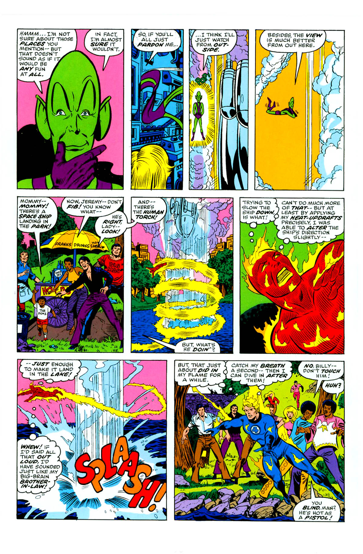Read online Fantastic Four Visionaries: George Perez comic -  Issue # TPB 1 (Part 1) - 96