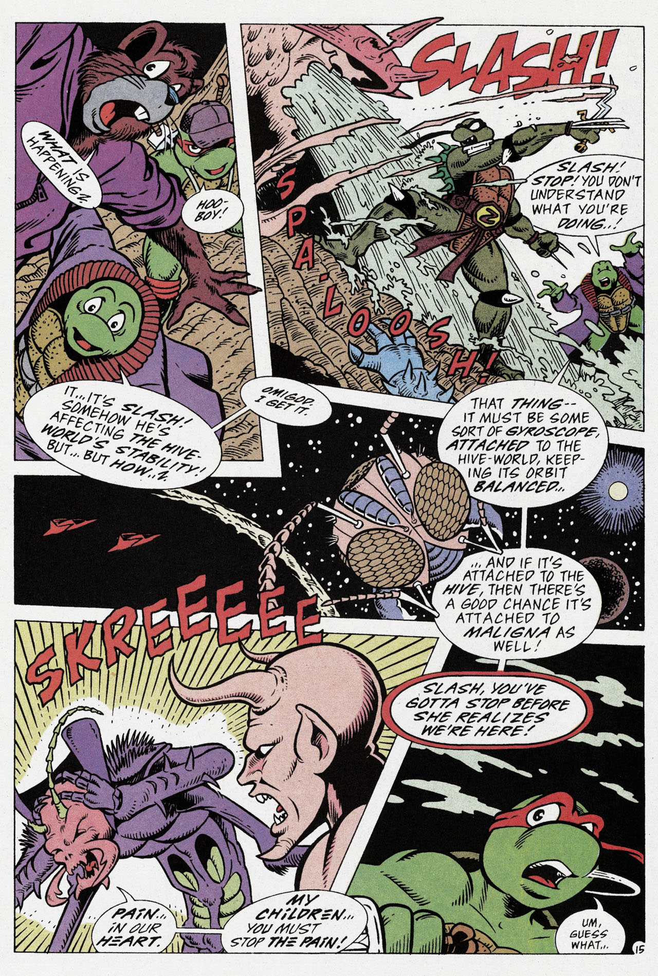 Read online Teenage Mutant Ninja Turtles Adventures (1989) comic -  Issue #57 - 16