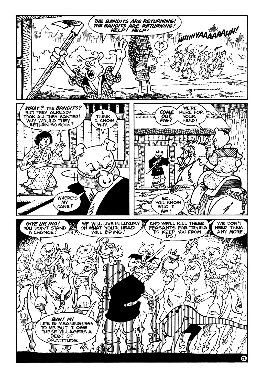 Read online Usagi Yojimbo (1987) comic -  Issue #18 - 23