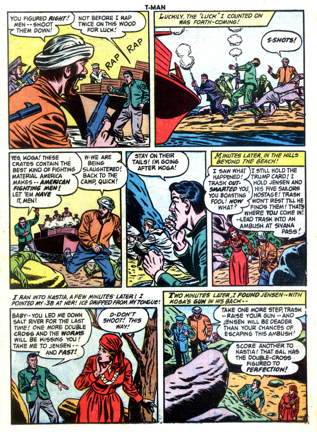 Read online T-Man: World Wide Trouble Shooter comic -  Issue #12 - 23