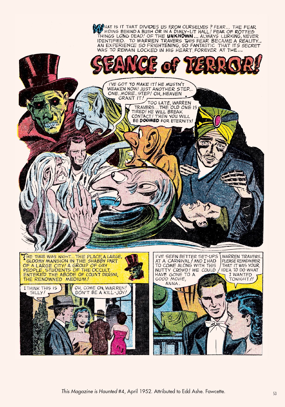 Classic Monsters of Pre-Code Horror Comics: Ghosts issue TPB - Page 54