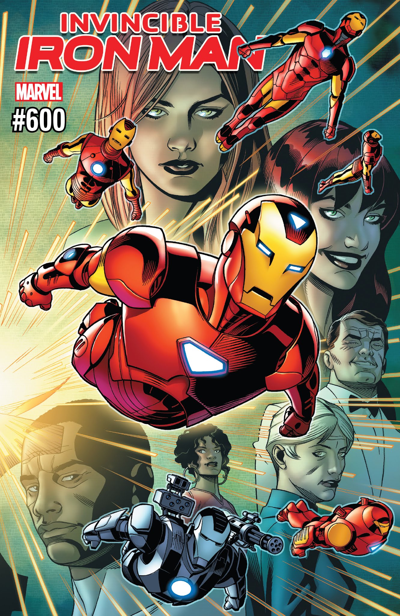 Read online Invincible Iron Man (2016) comic -  Issue #600 - 1