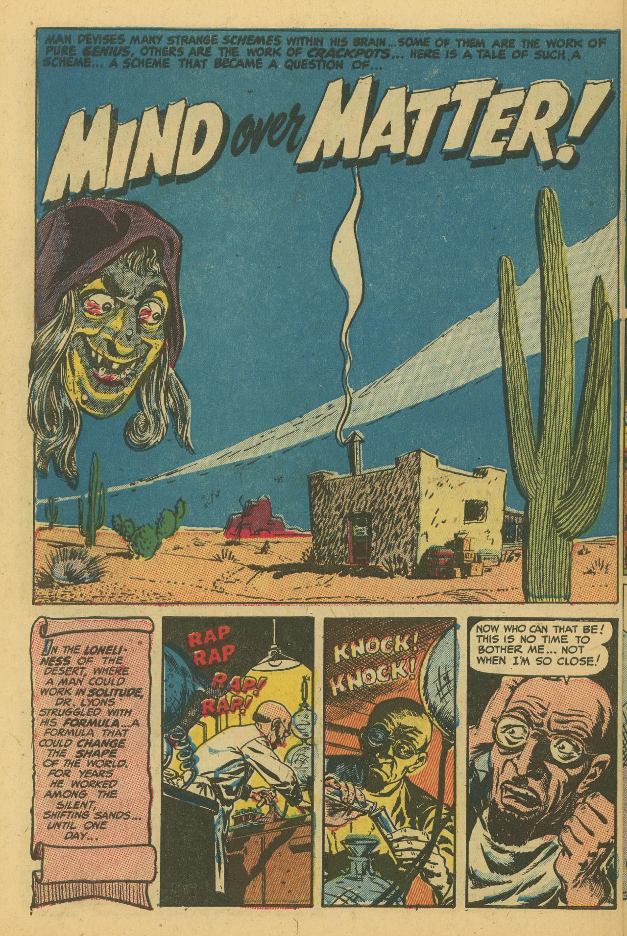 Read online Weird Mysteries (1952) comic -  Issue #5 - 10