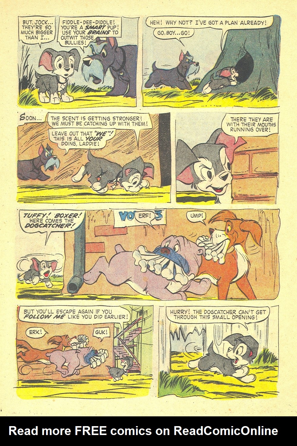 Read online Scamp (1958) comic -  Issue #7 - 16