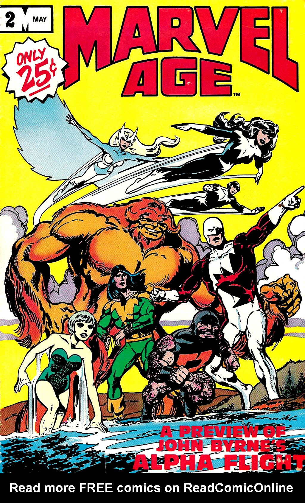 Read online Marvel Age comic -  Issue #2 - 1