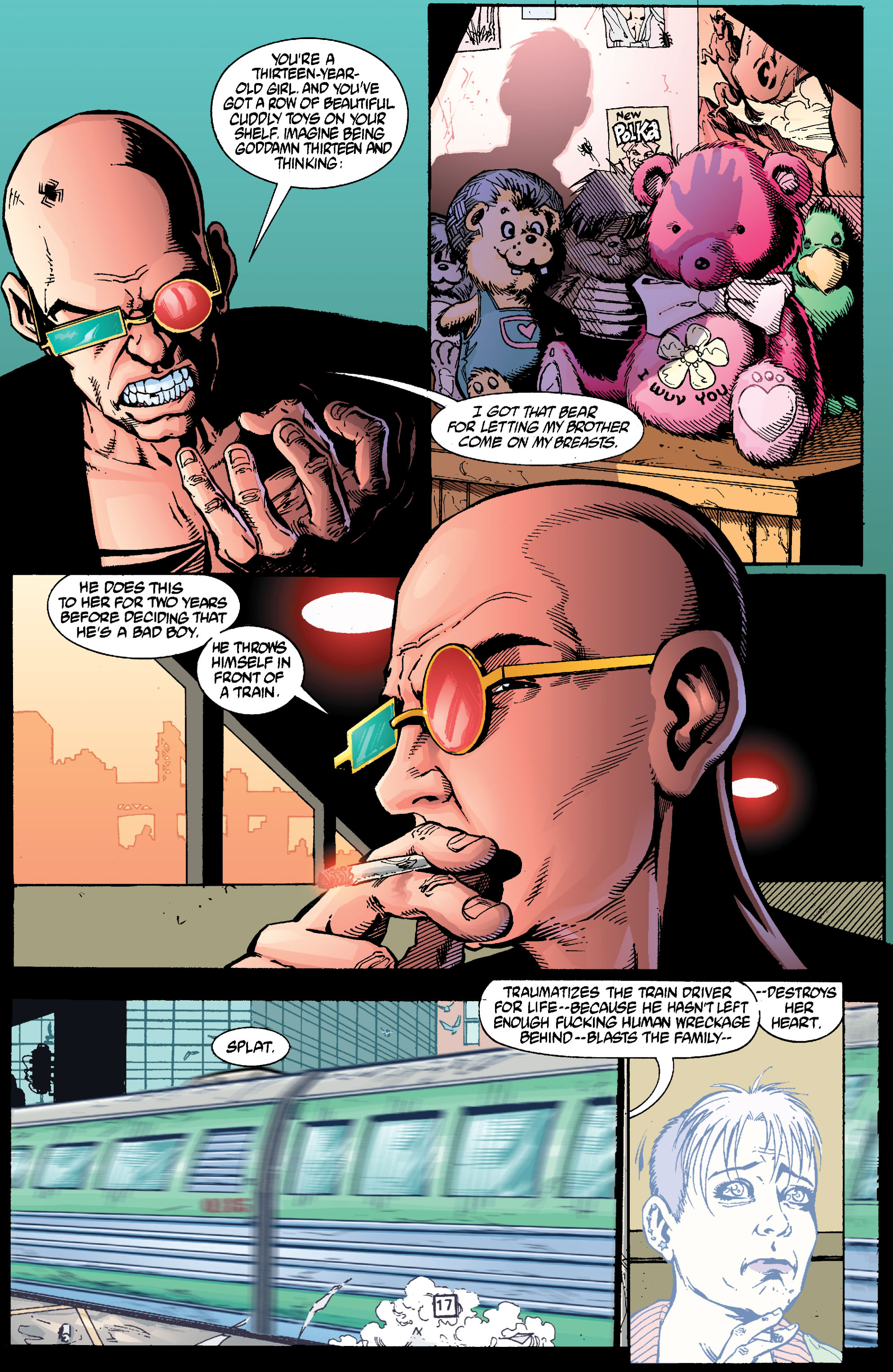 Read online Transmetropolitan comic -  Issue #25 - 18