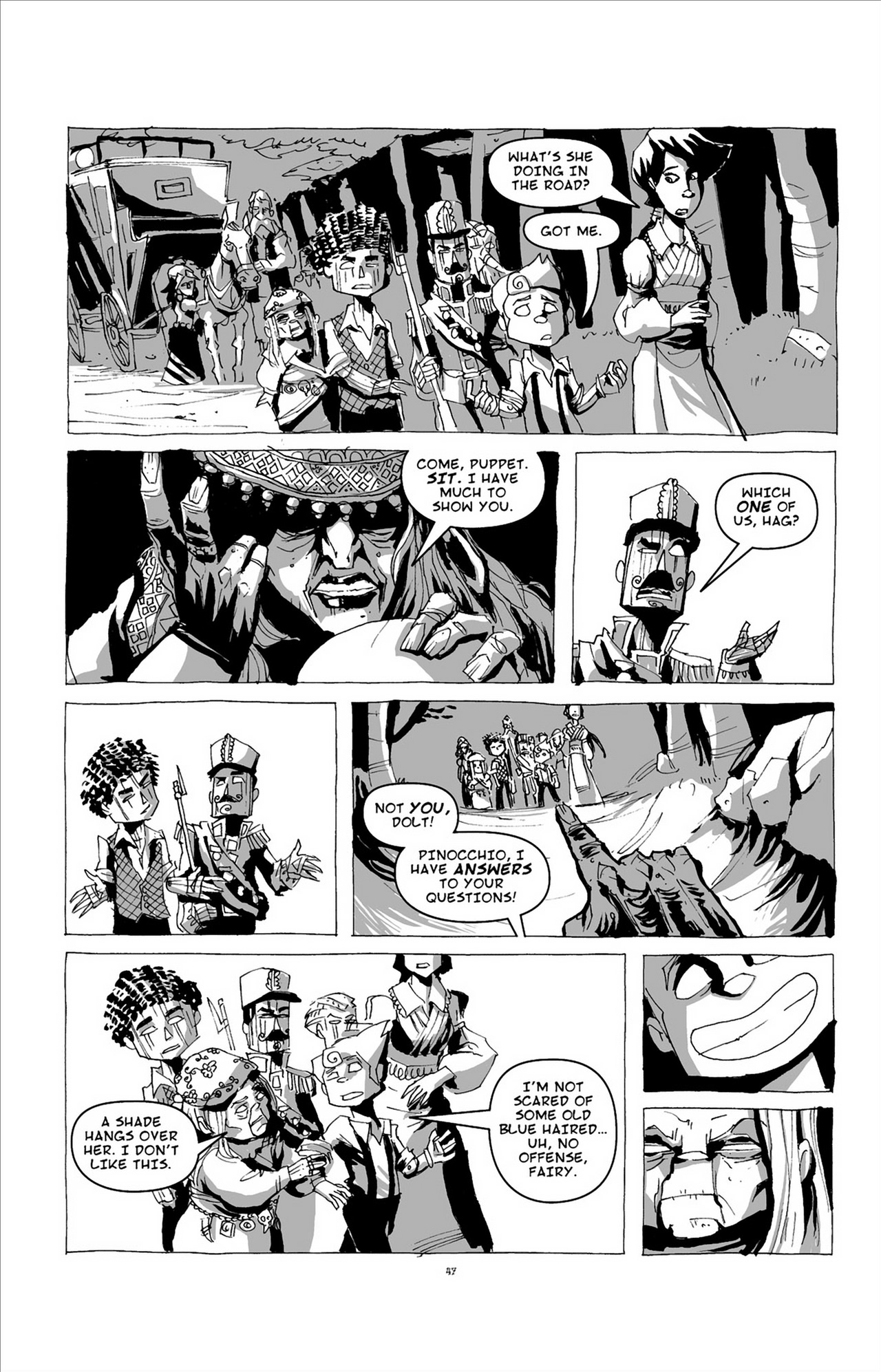 Read online Pinocchio Vampire Slayer And The Great Puppet Theater comic -  Issue # TPB (Part 1) - 57