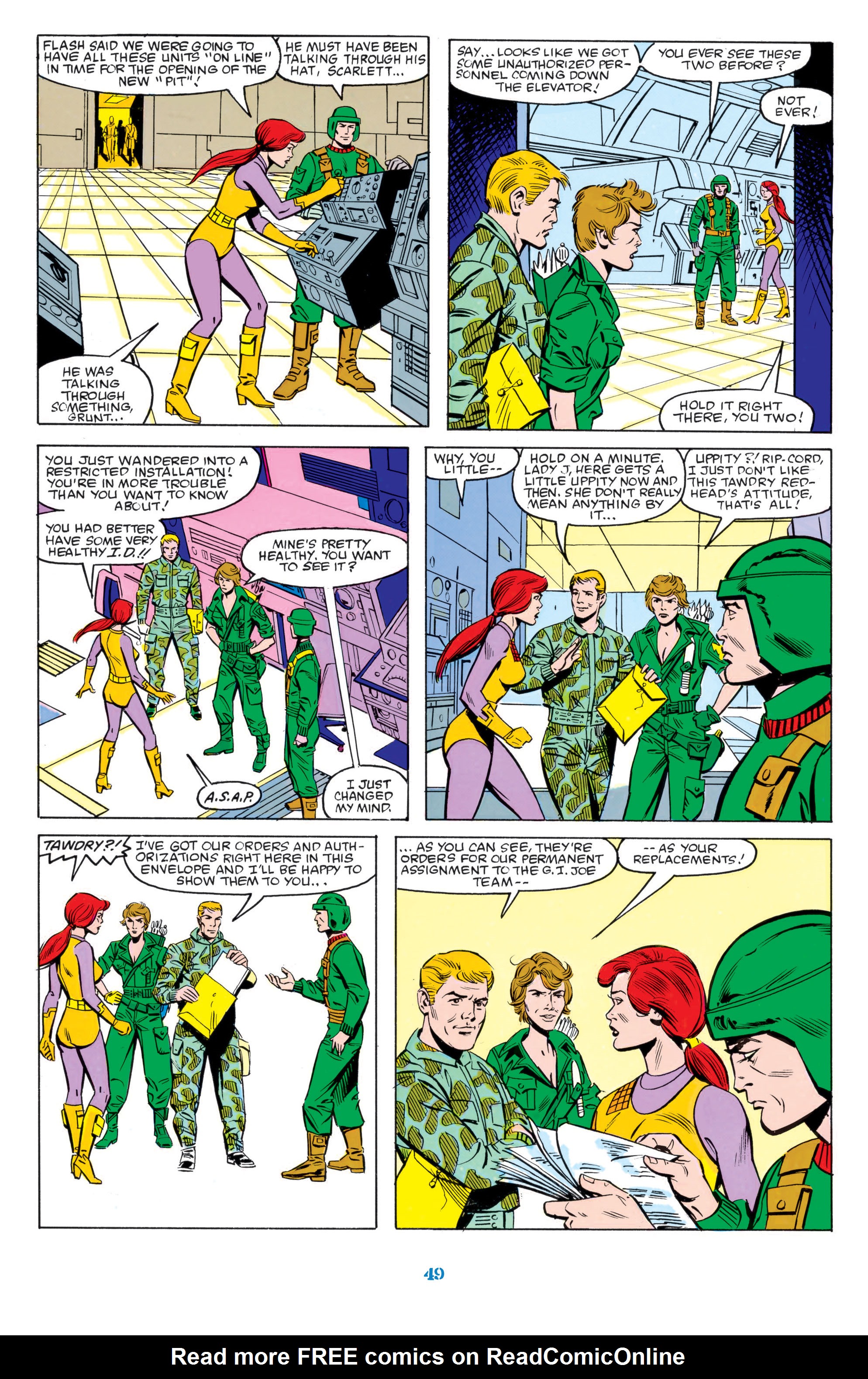 Read online Classic G.I. Joe comic -  Issue # TPB 4 (Part 1) - 50