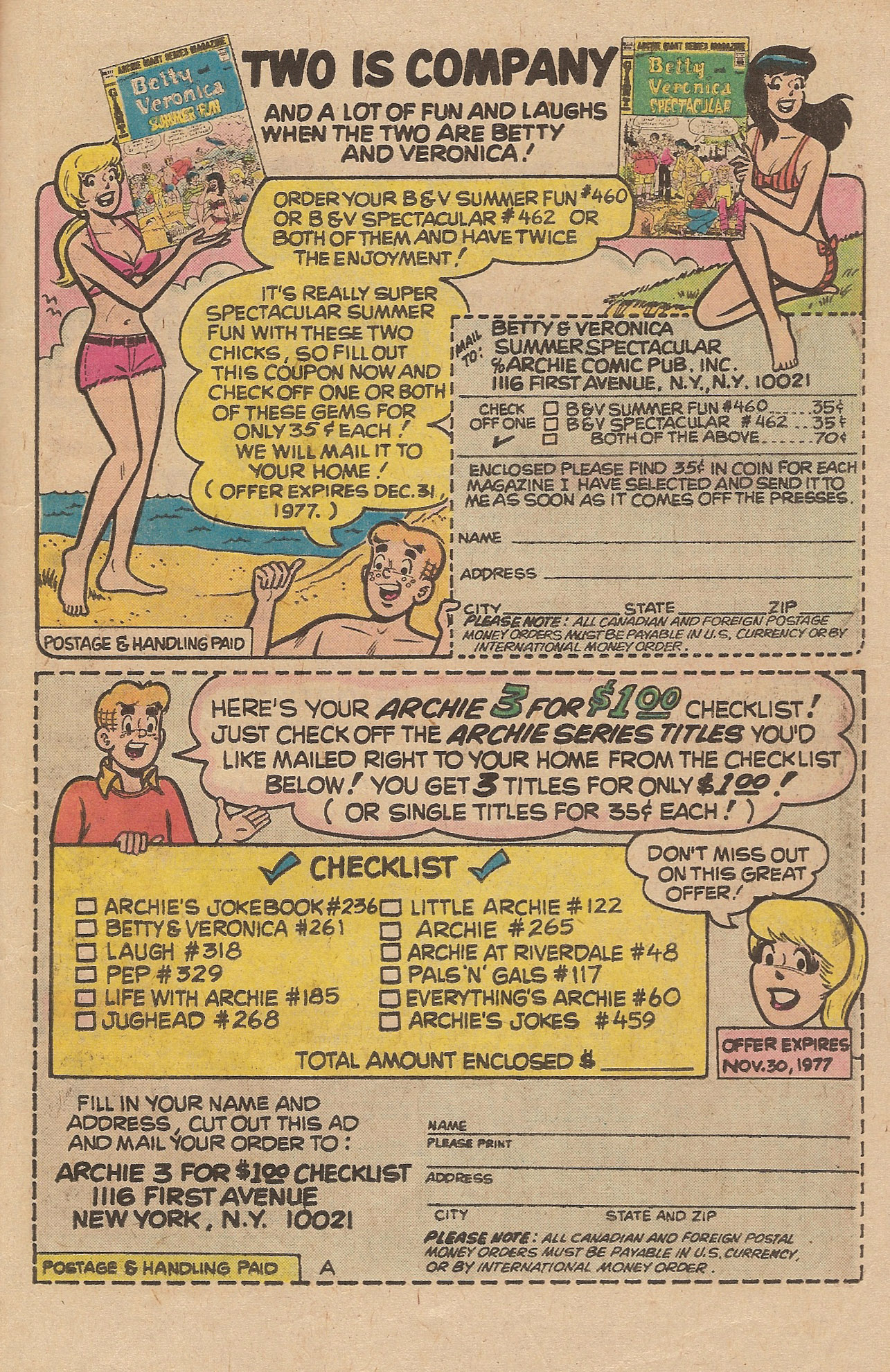 Read online Archie's Girls Betty and Veronica comic -  Issue #260 - 27