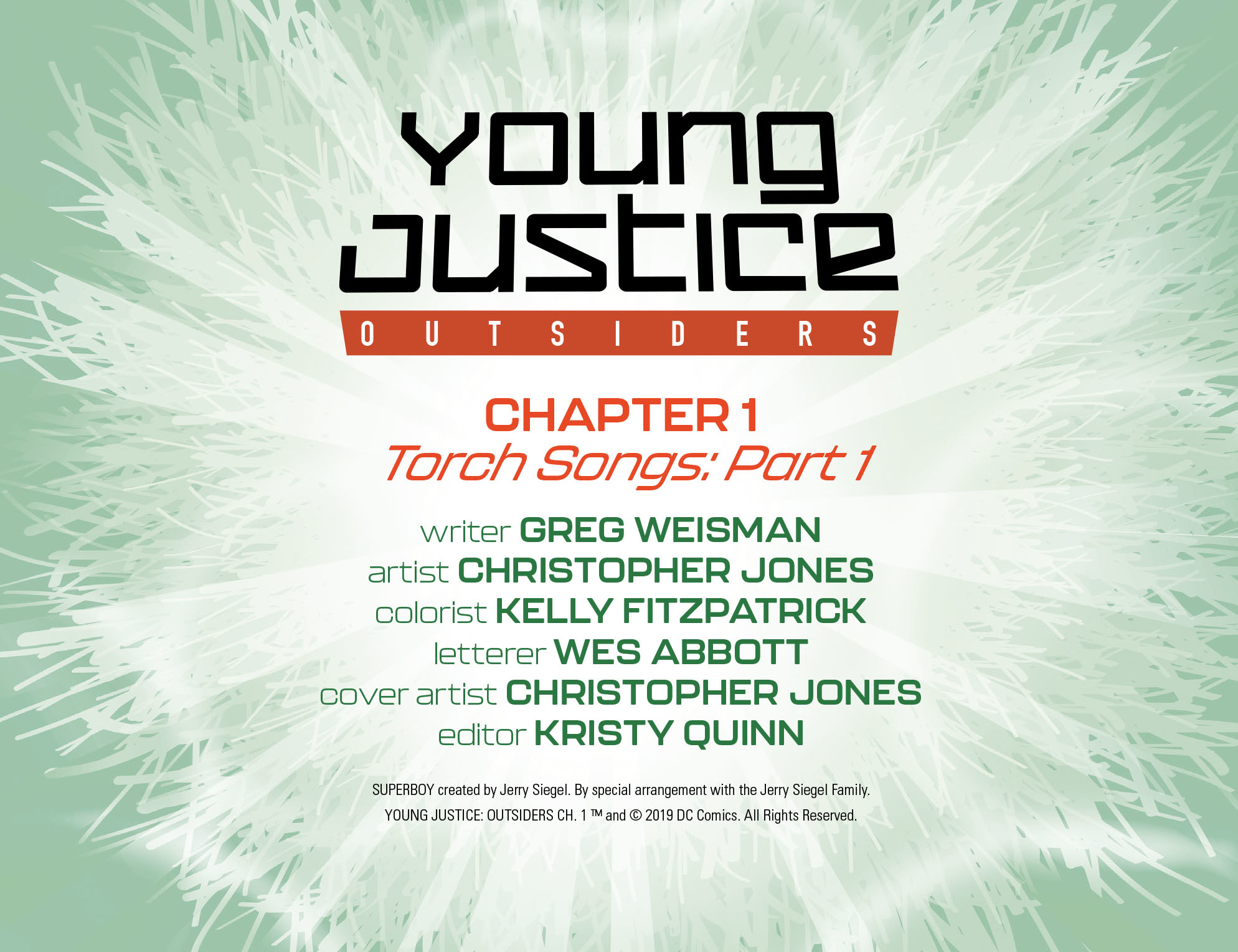 Read online Young Justice: Outsiders comic -  Issue #1 - 2