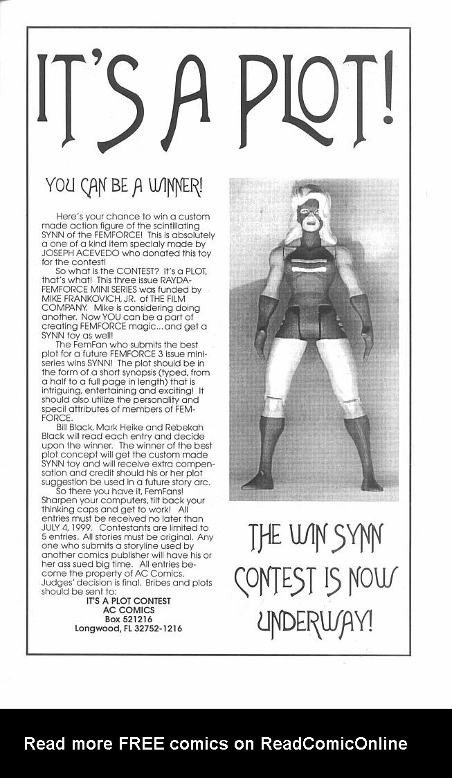 Read online Femforce comic -  Issue #112 - 25