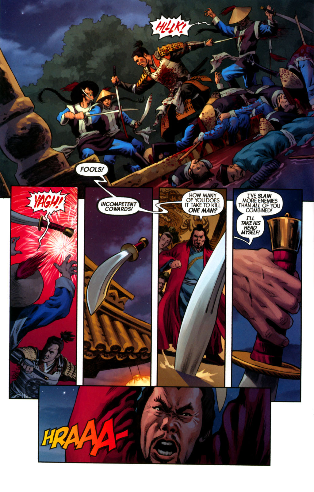 Read online Samurai: Heaven and Earth comic -  Issue #2 - 20