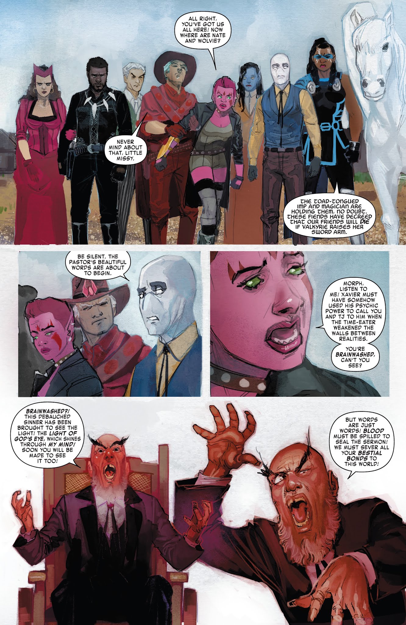 Read online Exiles (2018) comic -  Issue #7 - 12