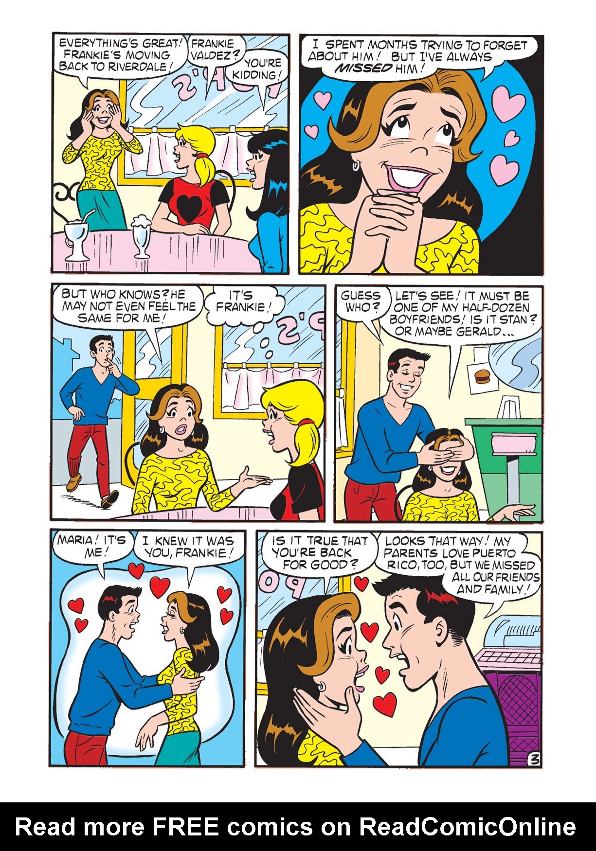 Read online Betty & Veronica Friends Double Digest comic -  Issue #224 - 136