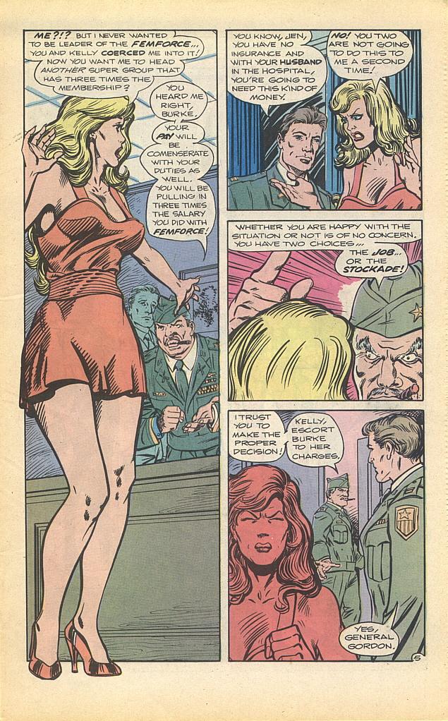 Read online Femforce comic -  Issue #58 - 7