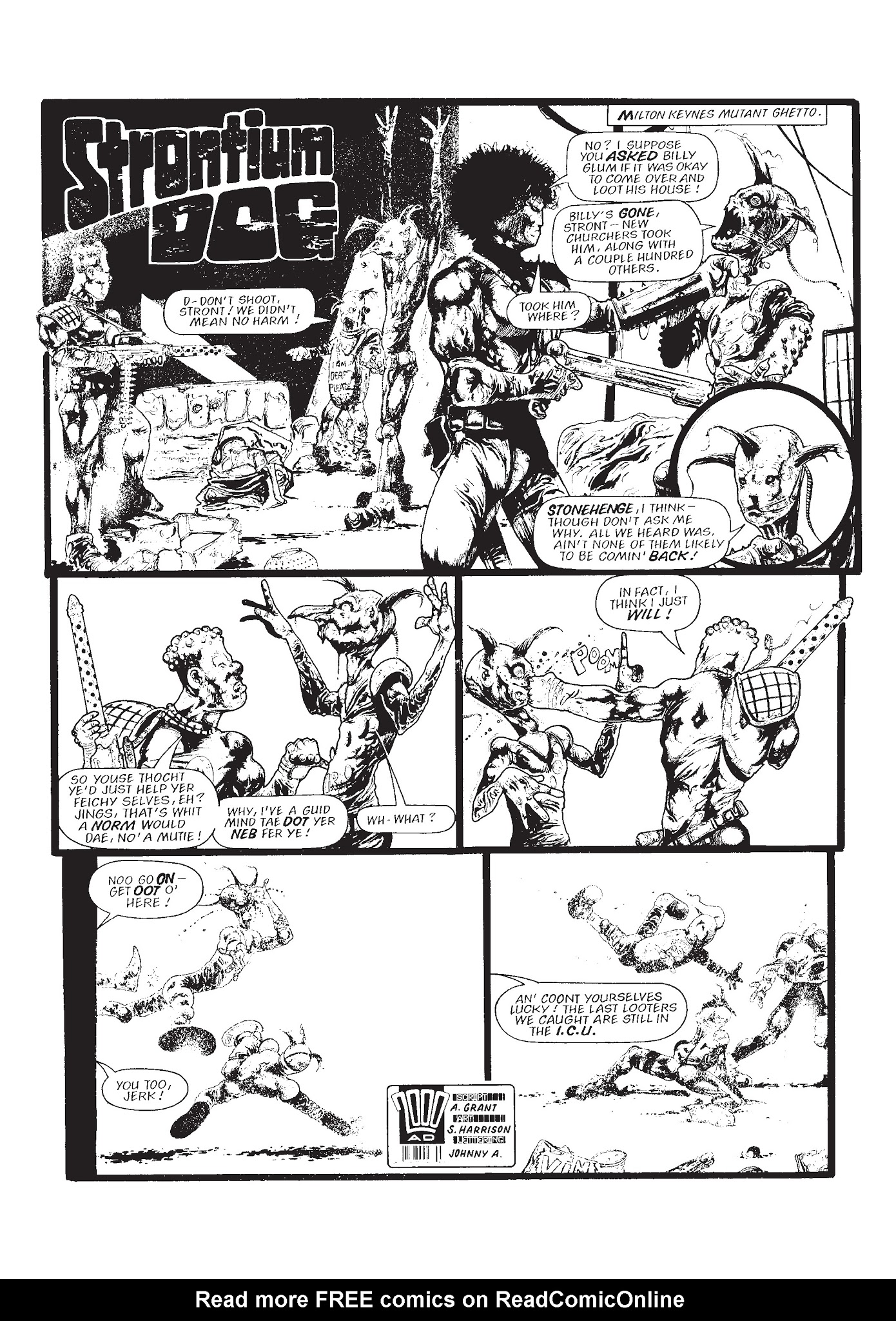 Read online Strontium Dog: Search/Destroy Agency Files comic -  Issue # TPB 5 - 71