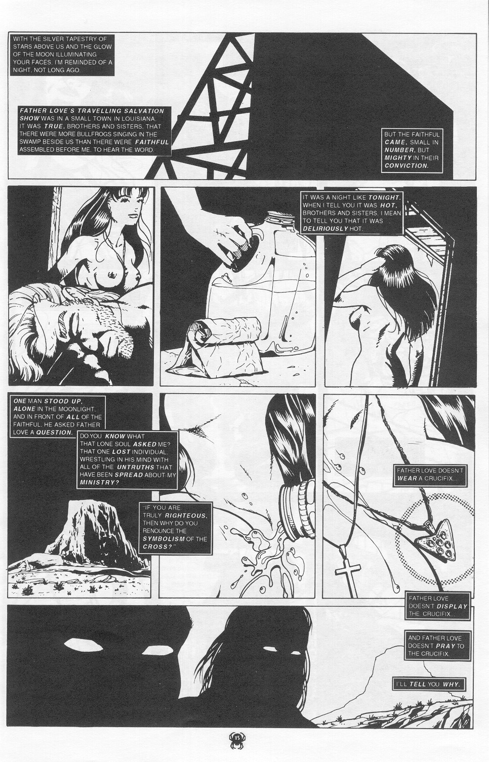 Read online Fangs of the Widow comic -  Issue #7 - 17