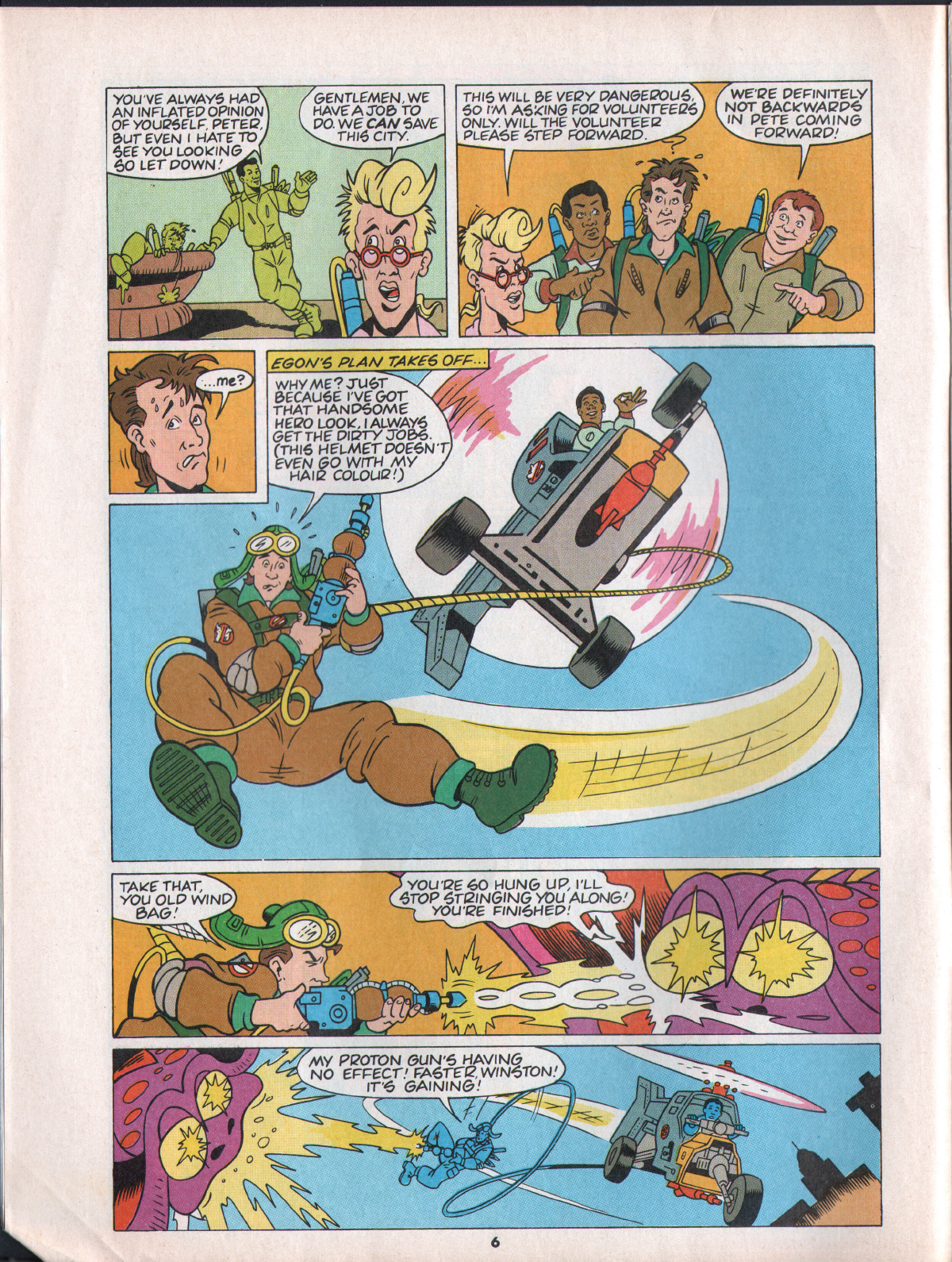 Read online The Real Ghostbusters comic -  Issue #93 - 6