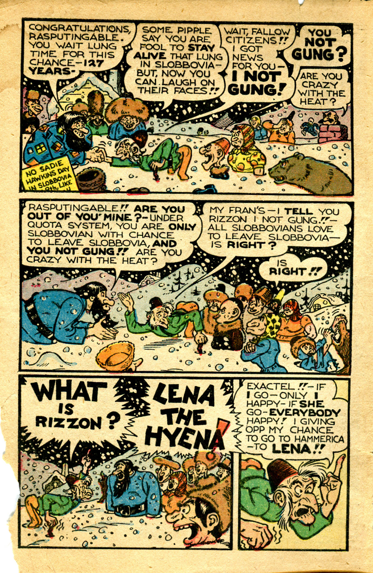 Read online Li'l Abner Comics comic -  Issue #61 - 3