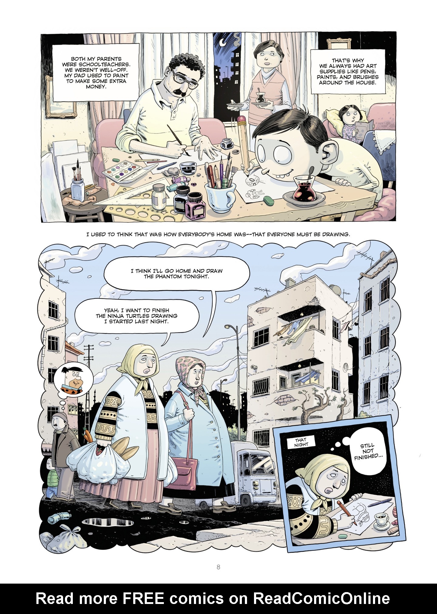 Read online Drawing On The Edge: Chronicles From Istanbul comic -  Issue # TPB (Part 1) - 8