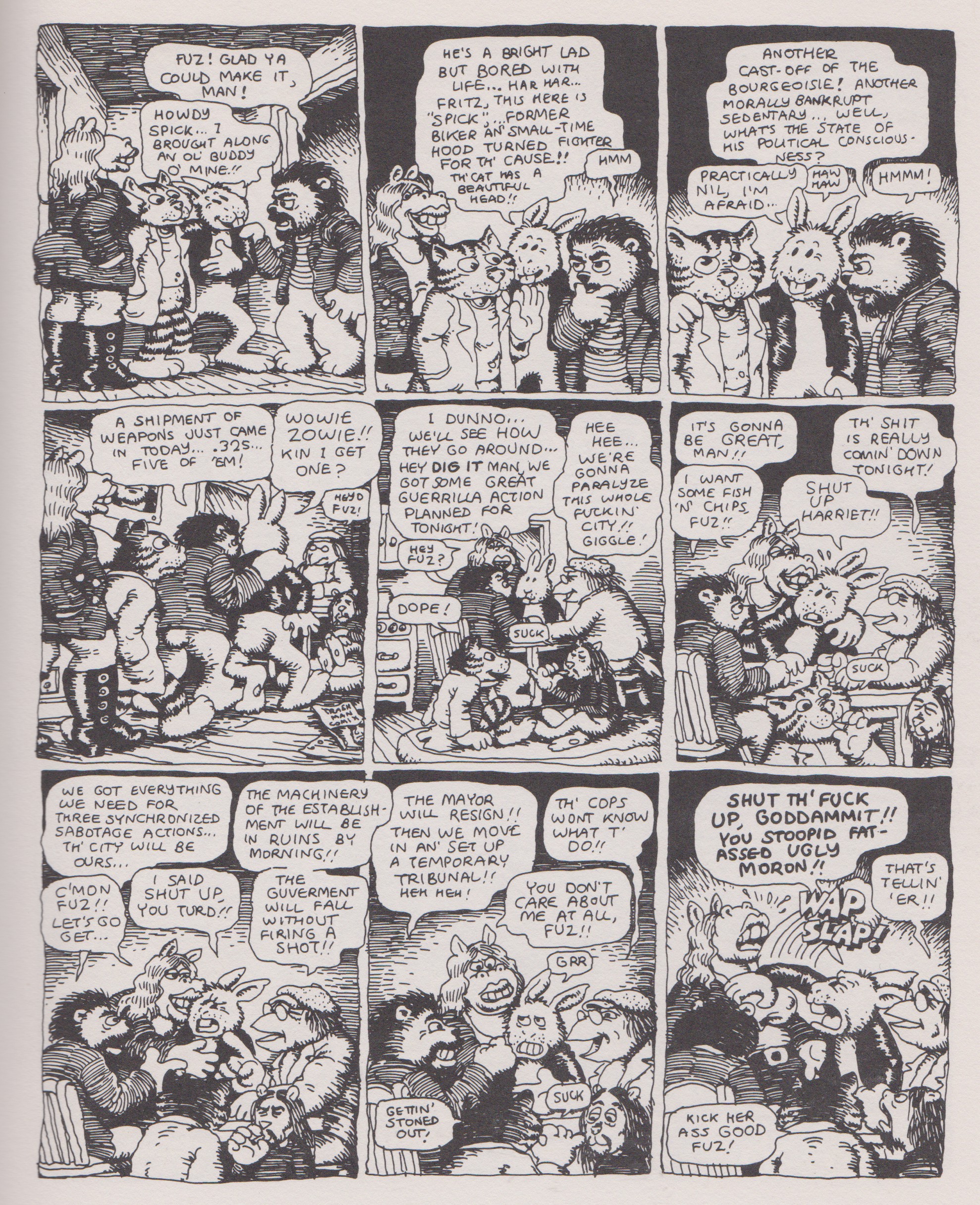Read online The Complete Fritz the Cat comic -  Issue # Full (Part 2) - 70
