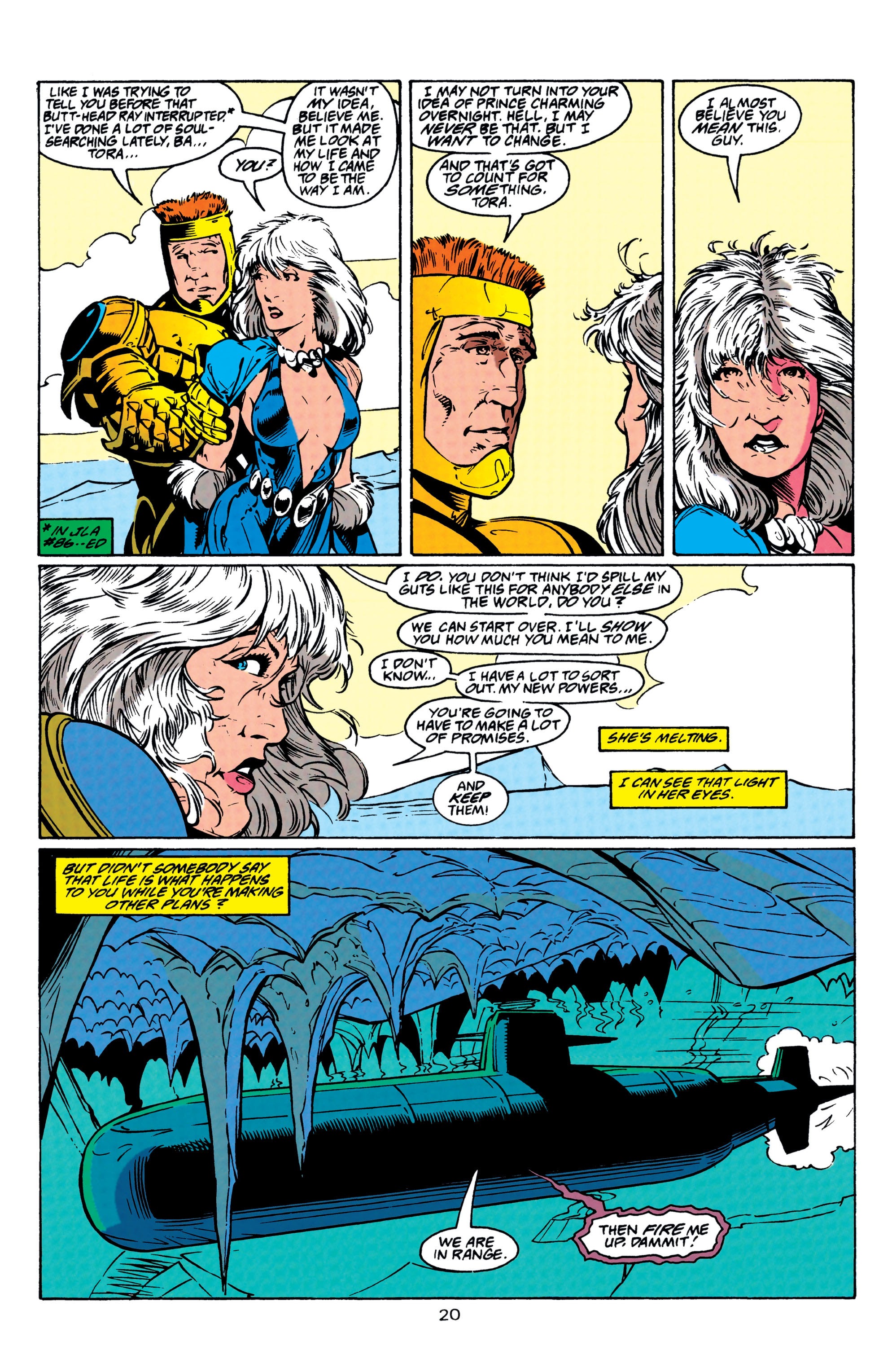 Read online Guy Gardner: Warrior comic -  Issue #18 - 20