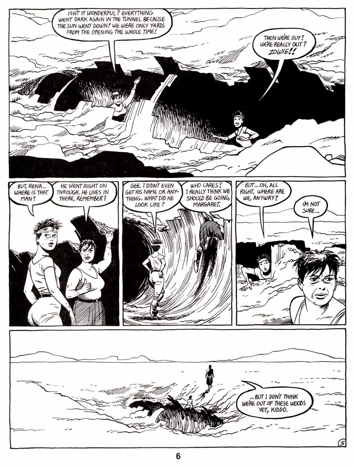 Read online Love and Rockets (1982) comic -  Issue #10 - 8